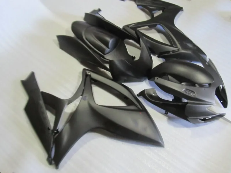 Комплект обтекателей для мотоцикла GSXR600 750 06 07 GSXR750 K6 2006 2007 верхний матовый черный