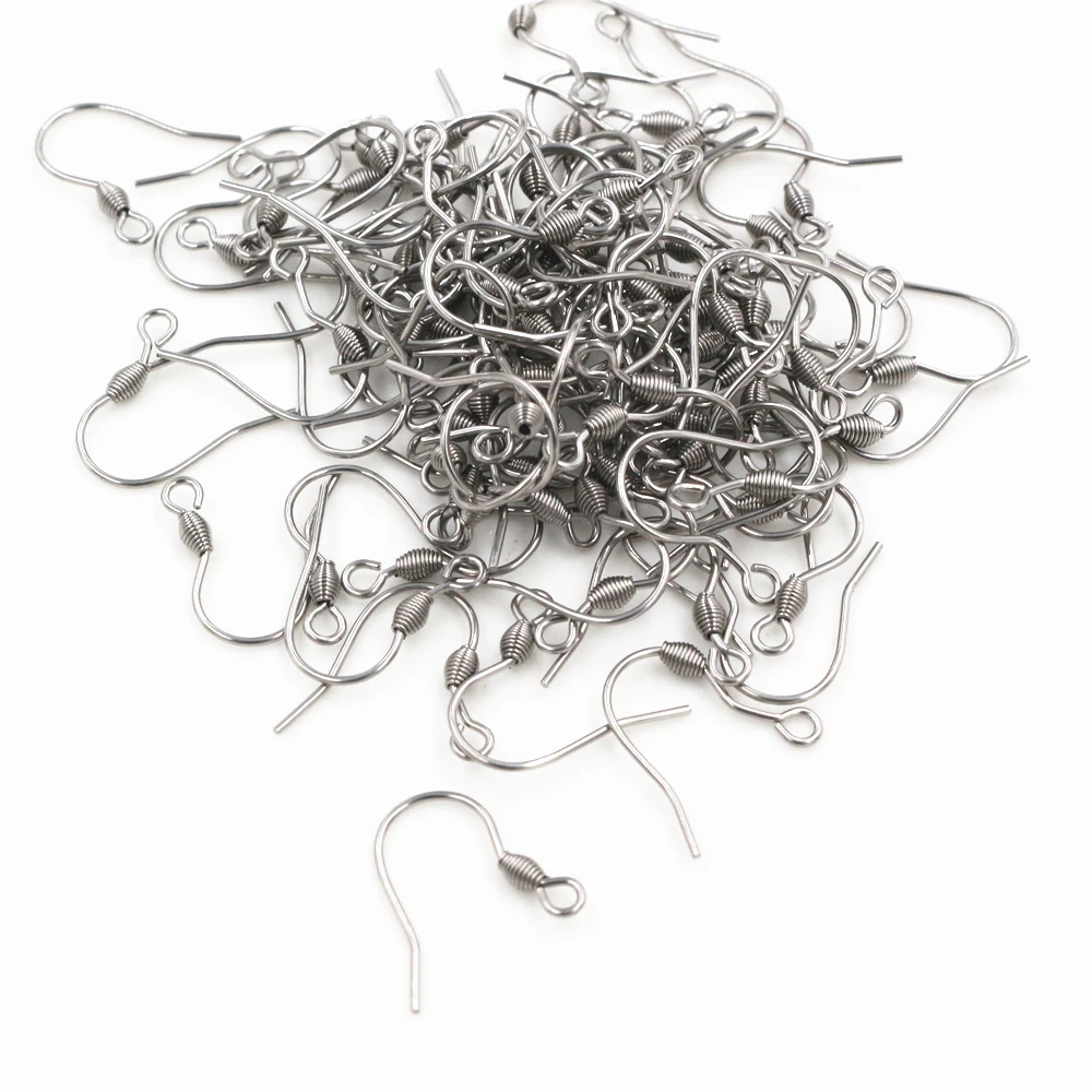 ( ̵) 100 / 16x15mm η ƿ DIY Ͱ  Clasps ũ  ׼  Earwire -W5-49