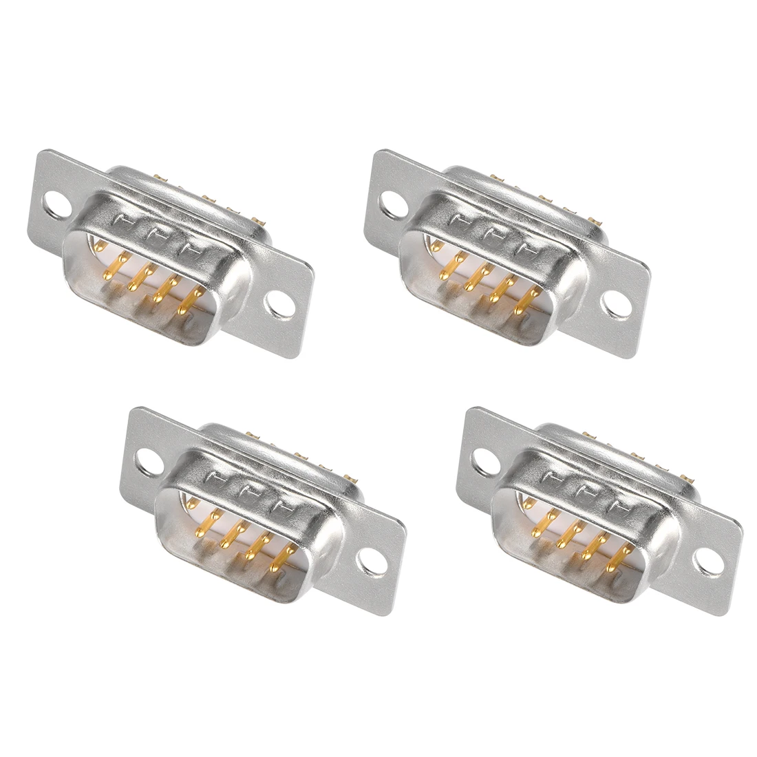 

uxcell D-sub Connector Port Terminal Breakout for Mechanical Equipment CNC Computers Group I 9 Pin-Male-4pcs
