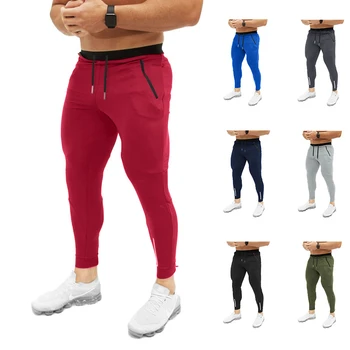 

New 2020 MEN Body Men Gyms Pants Casual Elastic Cotton Mens Fitness Workout Pants Skinny Trousers Jogger Pants Engineers Pants