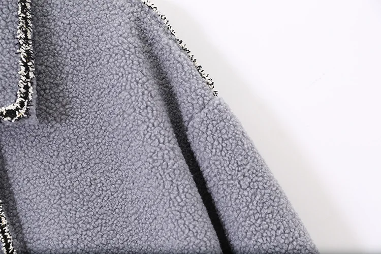 Флисовые куртки Новые повседневные осенние зимние пальто размера плюс XXXL 4XL свободные женские куртки верхняя одежда KKFY4229