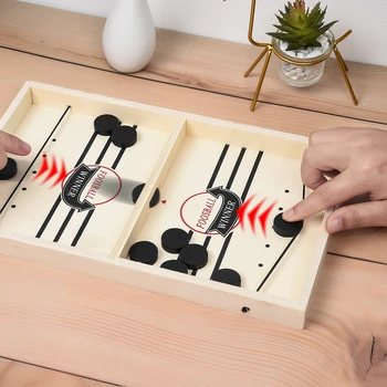 

Wooden Bouncing Chess Bouncer Parent Child Interactive Small Game Toy Table Marbles Family Party Toy Parent-Child Relationship