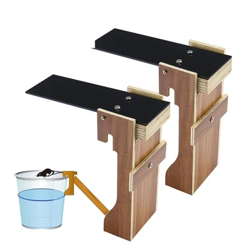 

2 Pack Walk The Plank Mouse Trap, Auto Reset Live Catch Rat Trap