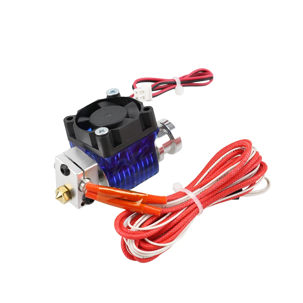 экструдер для 3д принтера J головки Hotend с Одиночный вентилятор охлаждения 1 75 мм/3 0