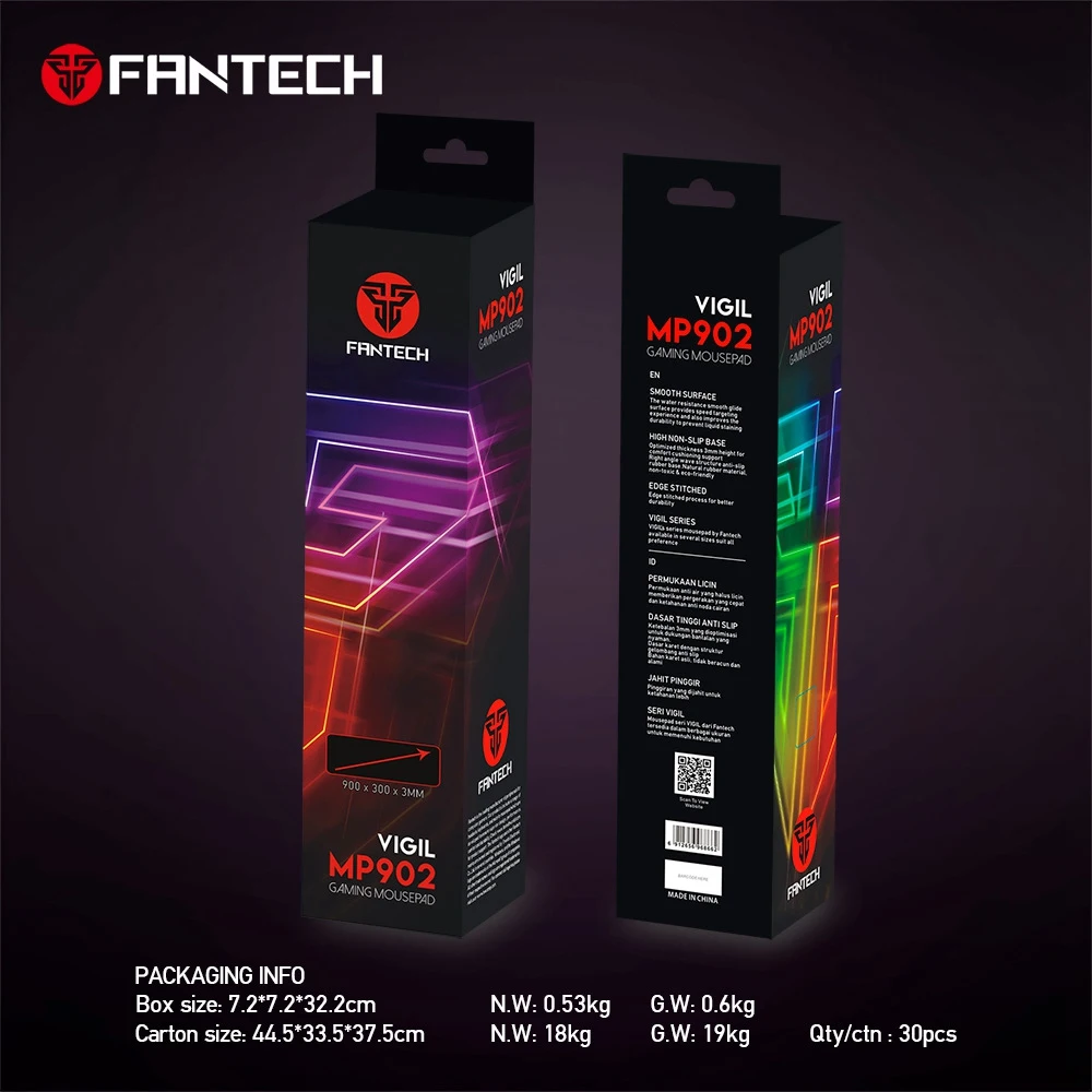FANTECH MP902 большой коврик для мыши профессиональный игровой коврик для мыши Коврик для мыши геймер гладкая поверхность и противоскользящая