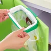 Cupboard Door Back Hanging Trash Bag Rack Kitchen Garbage Rubbish Bag Storage Holder Waste Bag Frame Household Cleaning Tools ► Photo 2/6