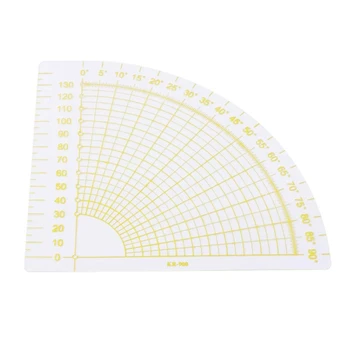 

2020 New Tailor Sewing Tools Quilting Patchwork Scrapbook Circle Fan Foot Seam Ruler DIY