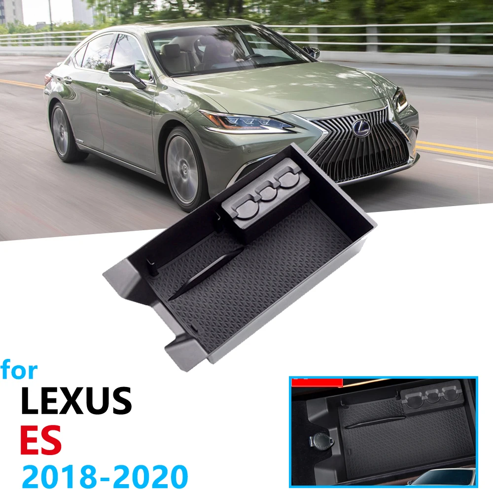 Автомобильный Органайзер аксессуары для LEXUS ES 2018 2019 2020 ящик подлокотник хранения