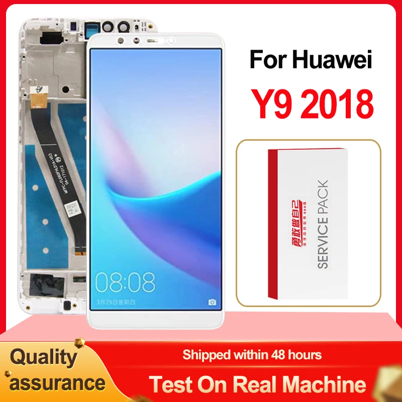 Для Huawei Y9 2018 ЖК-дисплей сенсорный экран дигитайзер в сборе для Enjoy 8 Plus дисплей с