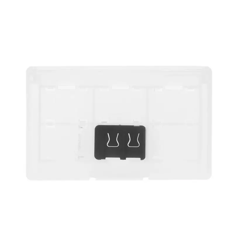 

12+2 Slots Protective Case Game Memory Cards Cartridge Holder Storage Box Organizer Portable for Switch 203A