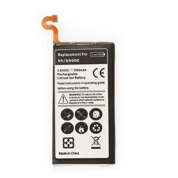 

1pcs Rechargeable battery for Samsung Galaxy S9 G9600 SM-G960F SM-G960 G960F G960 EB-BG960ABE 3500mAh Backup Phone Battery