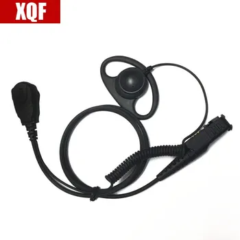 

XQF 10PCS D Earhook Headset for motorola xir p6600 p6608 p6628 e8600 xpr3300 xpr3500 dep550 dep570 dp2000 dp2400 walkie talkie