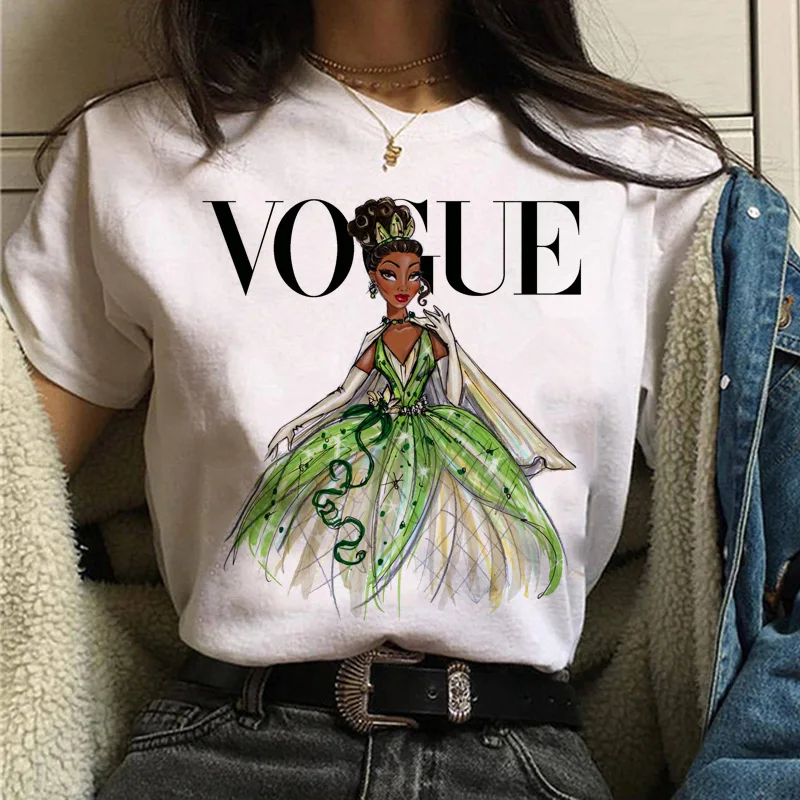 Princess tiana vogue shirt Clearance
