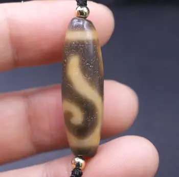 

Treasure Magic Power Magic LKbrother Magic Energy Tibetan old Agate 10 Eye Perfect dZi Bead Amulet Fit F Bracelet $$$