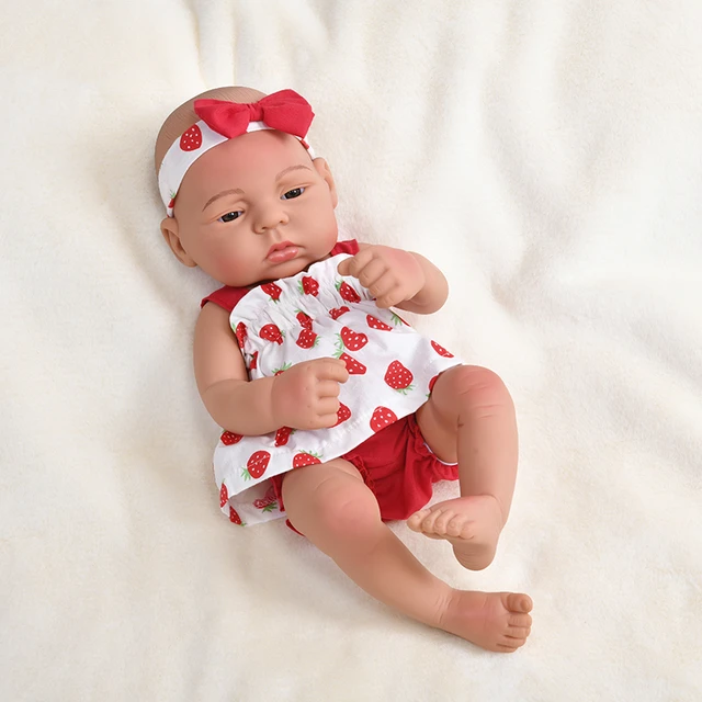 Baby Reborn Full Silicone Unpainted  Full Solid Silicone Baby Reborn -  40cm - Aliexpress