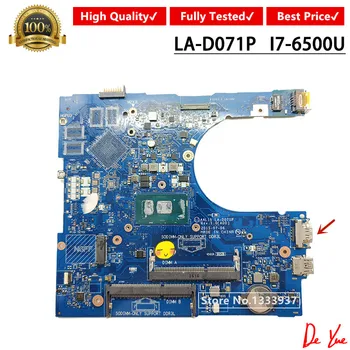 شراءCN-0RV4XN 0RV4XN RV4XN لديل انسبايرون 15 5559 اللوحة المحمول AAL15 LA-D071P SR2EZ I7-6500U DDR3L بالكامل اختبار اللوحة الأم