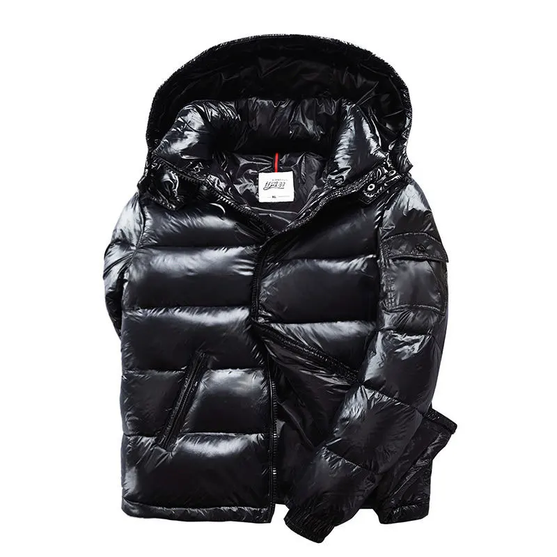 Chaquetas de plumón con capucha para hombre, ropa de abrigo acolchada, M L XL XXL 3XL 4XL 5XL 6XL, 7XL, Invierno