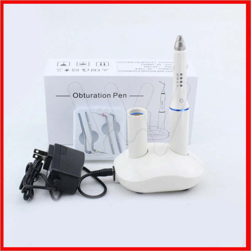 US $101.20 Dental Tooth Charging Hot Melt Filling System Cordless Teether Percha Obturation System Endo Heated Pen With 4 Tips