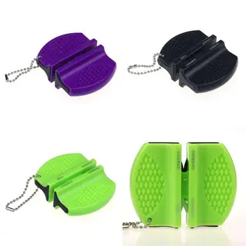 

Pratical Kitchen Knife Sharpener Tool Mini Home Kitchen Blade Rod Tungsten Steel Camp Pocket Sharpener