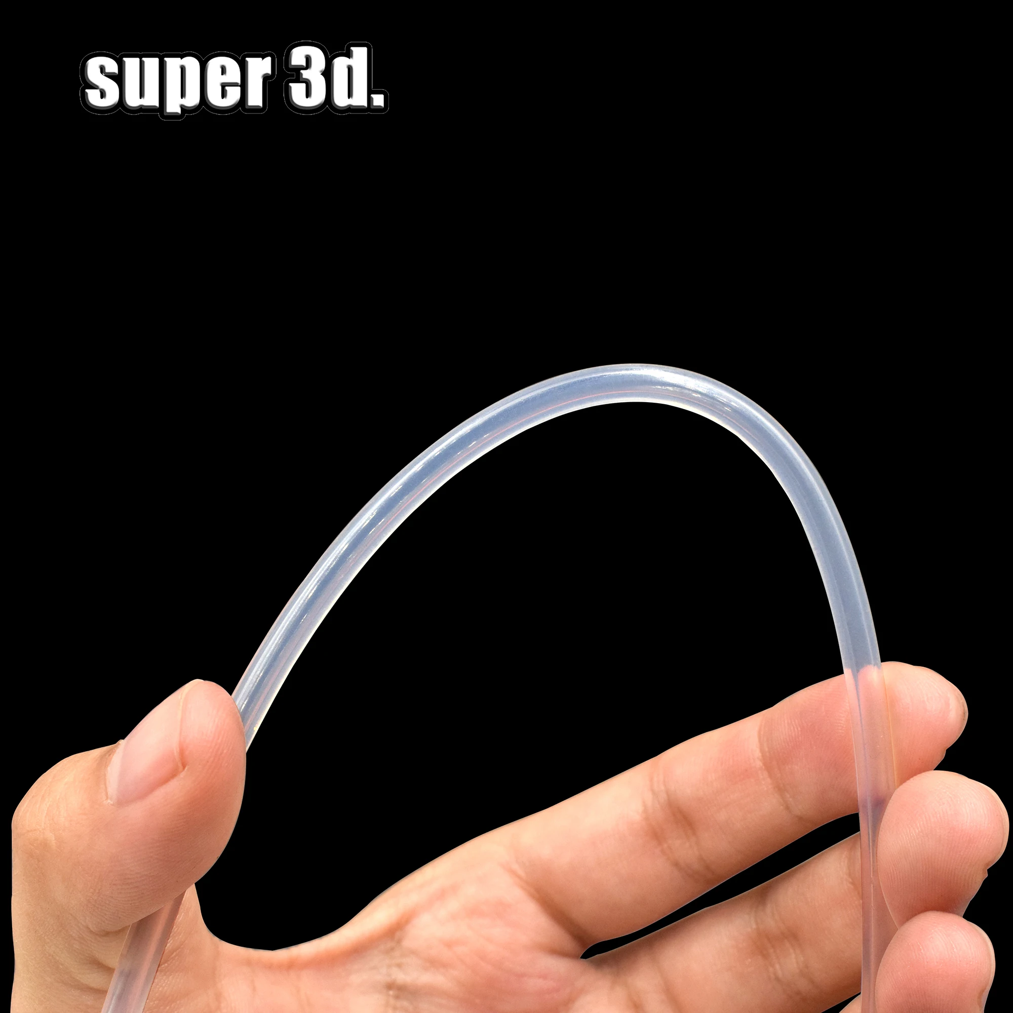 Tubulação Clara Pfa do Tubo de 10m Ptfe id mm od mm para v5 v6 1.75 mm Bowden Extrusora J-cabeça Hotend Garganta 3d Printe Parte a - Imagem 4