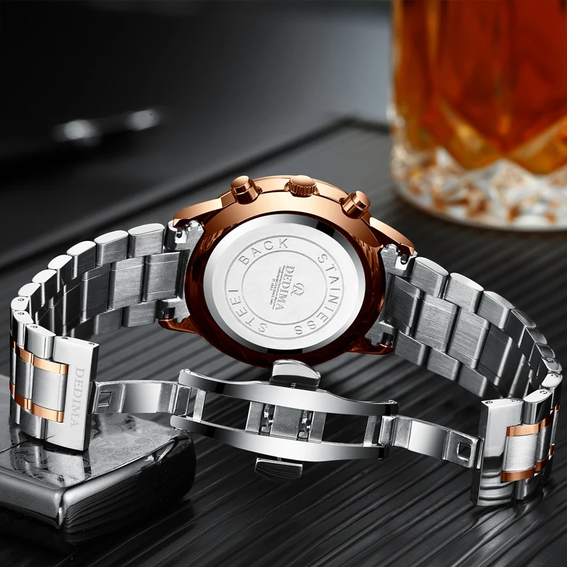 DEDIMA Relogio Masculino Men Watches Luxury Famous Top Brand Men's Fashion Casual Dress Watch Military Quartz Wristwatches Saat