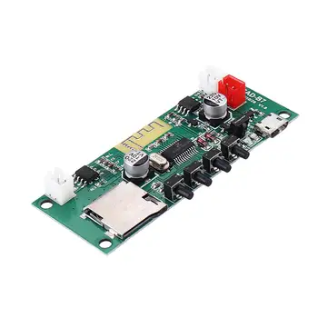 

CLAITE 5W MP3 bluetooth Stereo Audio Decoder Amplifier Module DC 3.7V 5V Wireless Lossless Music Player