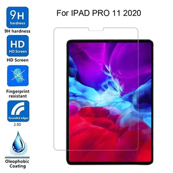 

2pcs Tempered Glass on for Apple iPad Pro 11 2020 Screen Protector Film 9h glas vidrio templado Scratch-Proof Bubble Free