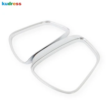 

For Ford Kuga Escape 2020 2021 Chrome Car Rearview Sun Visor Rain Eyebrow Rear View Shield Protector Frame Exterior Accessories