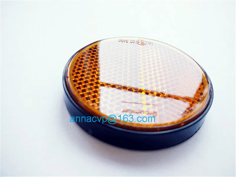 trailer reflector round amber 13_副本