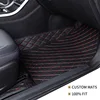 Flash mat leather car floor mats for Volkswagen All Models vw passat polo golf tiguan jetta touran touareg EOS car foot styling ► Photo 2/6