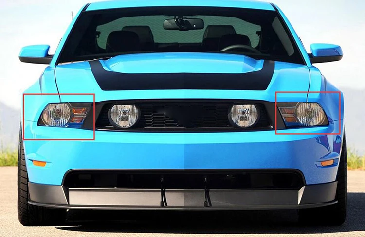 Для Ford mustang 2010 2011 2012 супер яркий белый цвет 3528 SMD комплект светодиодов «глаза ангела» дневной ходовой светильник DRL