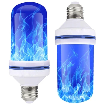 

LED Flame Light E27 Gravity Sensing Four Mode Christmas Atmosphere Light 85-265V Simulation Flame Light