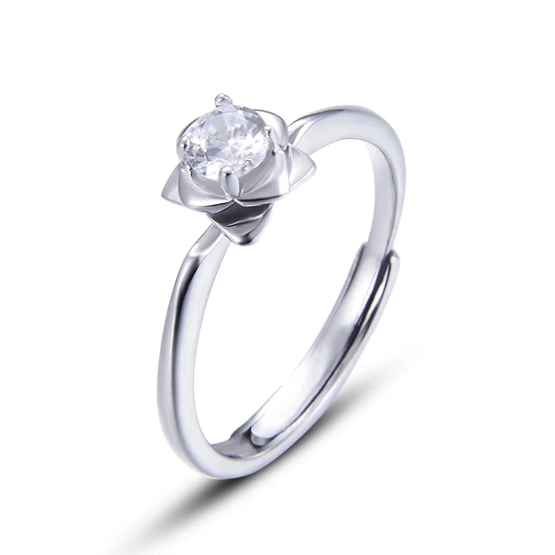 Оптовая продажа кольцо популярные ювелирные изделия Пасьянс Обручальное для