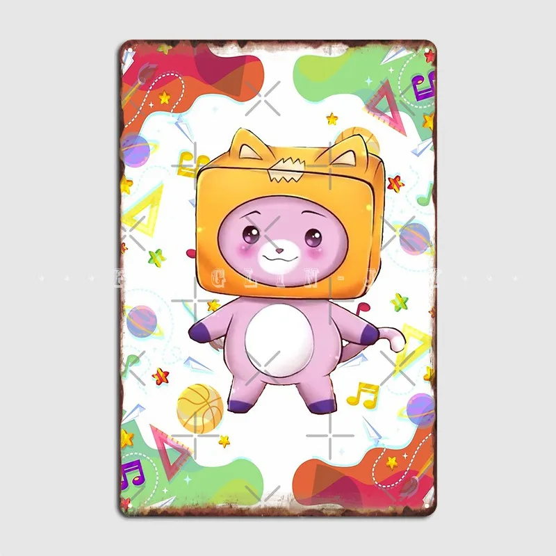 Lankybox Metal Sign Wall Murale Cave Pub Custom Garage Decoration Tin Sign Poster