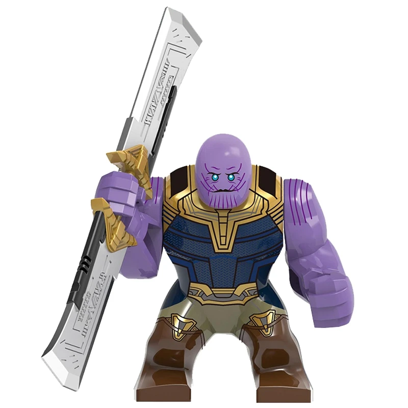 

Single sell Marvel Avengers Endgame Iron Man Infinity Gauntlet Captain America Thor building blocks Action Figure Toys for Kid