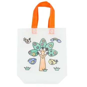 

Children DIY Graffiti Environmental Protection Painting Bag Puzzles Educational Toy Boys Girls Gifts