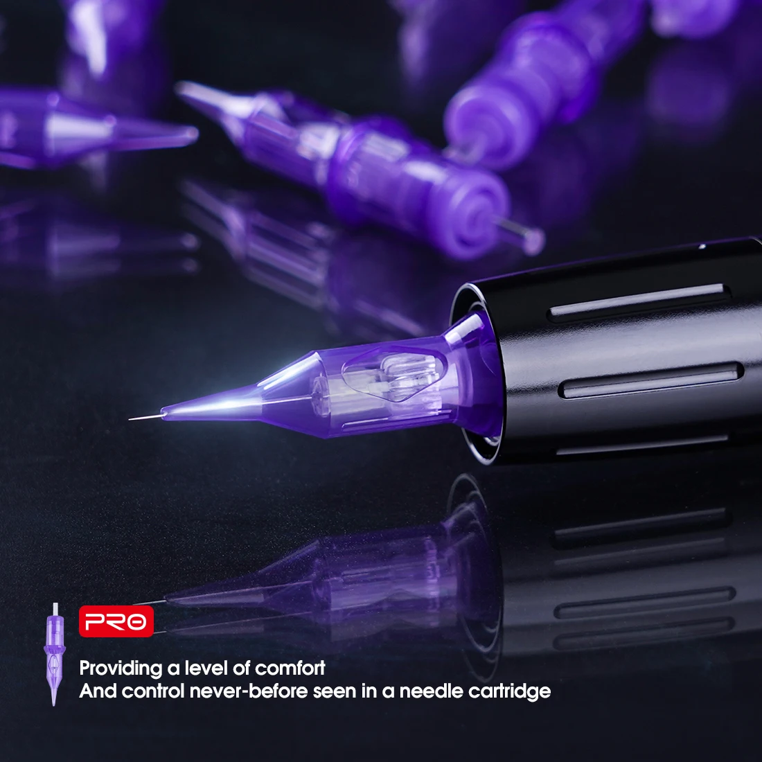 SMP&PMU 0.18mm/0.20mm/0.25mm 1RL 3RL Mast PRO Tattoo Permanent Makeup Needles Cartridge Round Liner