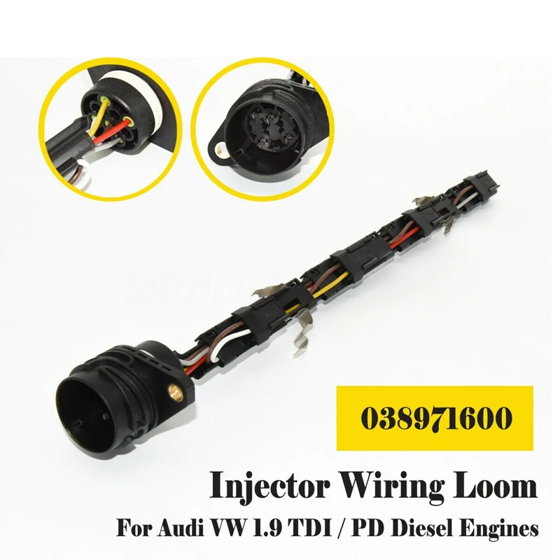 Для Audi для 1,9 TDI/PD двигатель инжектор проводки ткацкий станок 038971600