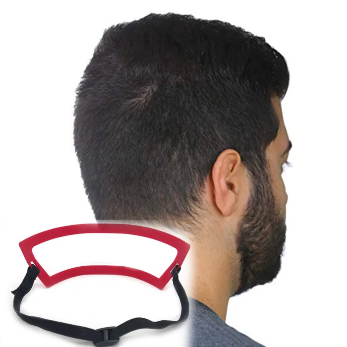 Pescoço estilo de cabelo pescoço volta cabelo