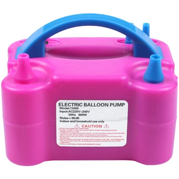 

Electric Air Balloon Pump Portable Electric Balloon Inflator Blower For Party Decoration(Eu Plug)
