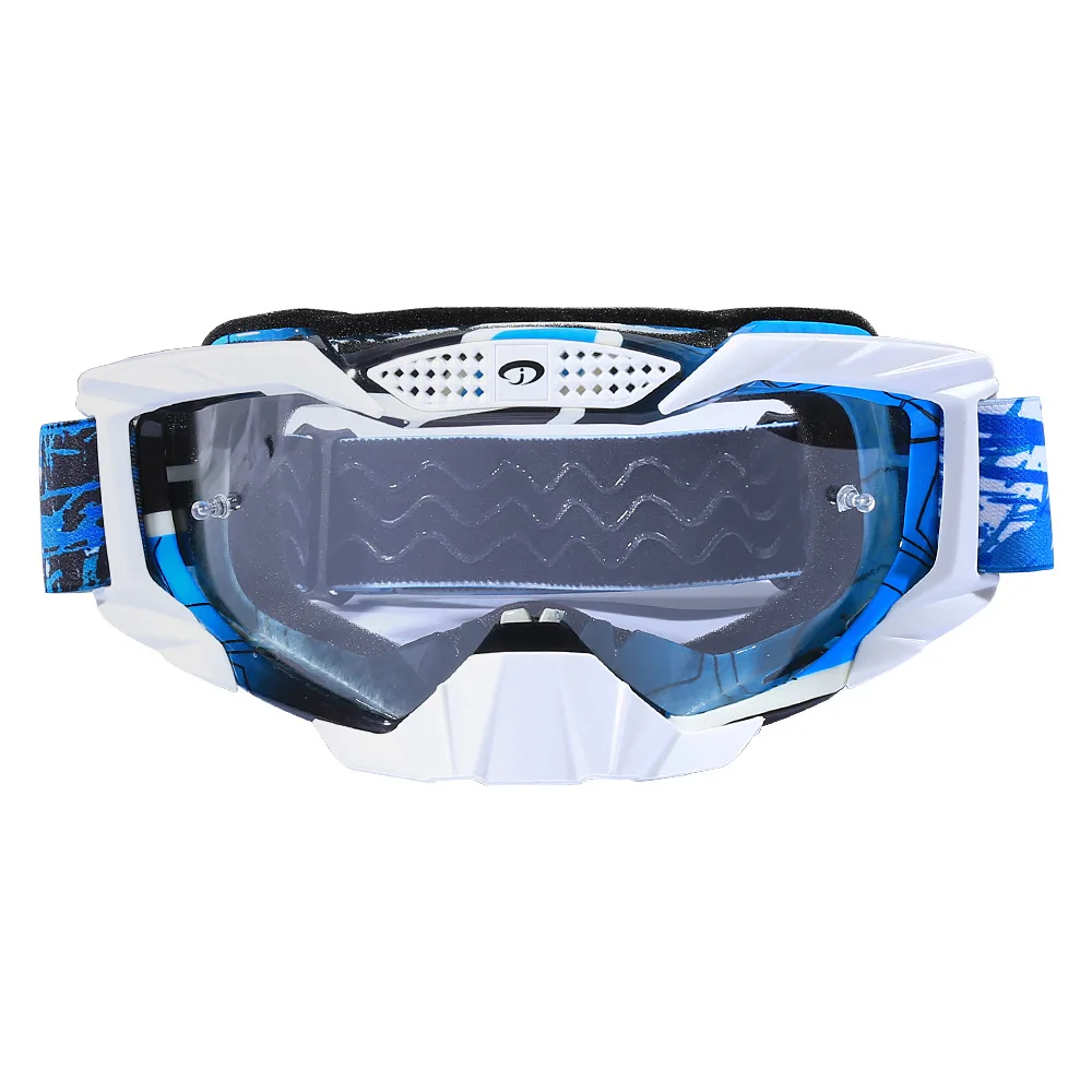 S Мото солнцезащитные очки Gafas мотоциклетные уличные очки ATV для мотокросса очки ATV Casque MX мотоциклетный шлем очки - Цвет: S