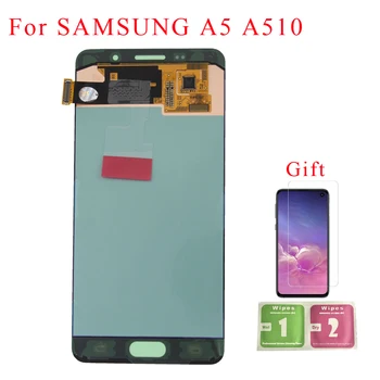 

SUPER AMOLED For SAMSUNG Galaxy A5 2016 A510 A510F A510M A510FD LCD Display with Touch Screen Digitizer Assembly