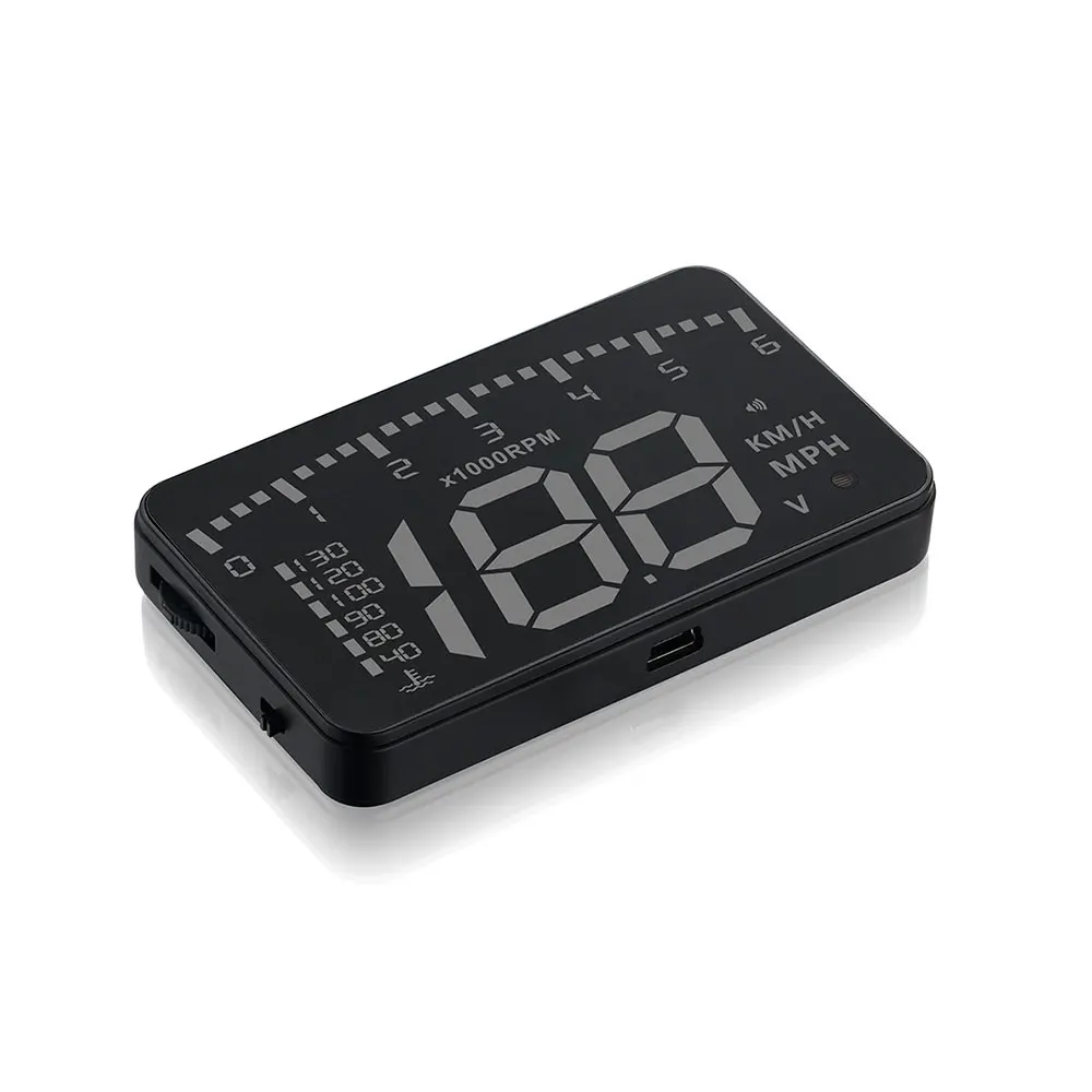 HUD Дисплей дисплей HUD портативный HUD приборная панель Навигация Авто A900 3,5 дюймов Универсальный