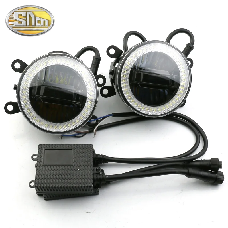  SNCN 3-IN-1 Functions Auto LED Angel Eyes Daytime Running Light Car Projector Fog Lamp For Suzuki G - 32776331154