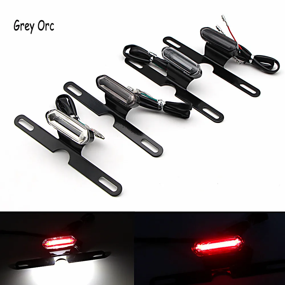 

License Plate LED Light MOTO For HONDA CB 300F CB400F CB500F CB600F CB650F CB900F HORNE Universal Motorcycle Accessories
