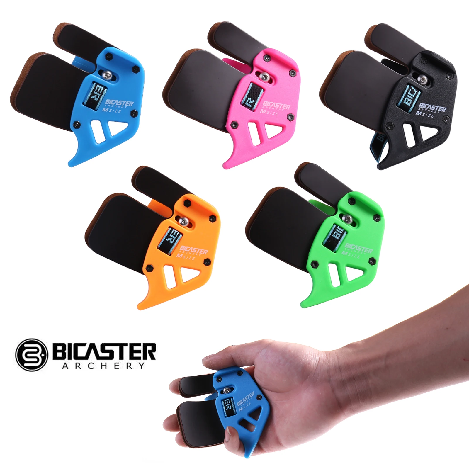 Bicaster Archery Finger Tab Xs/s/m/l Right Handed Finger Guard Genuine