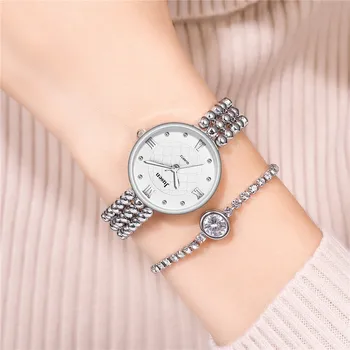 

Montre Femme Women Watches Casual Fashion Digital Bracelet Clasp Reloj Mujer Clock Luxury Inlaid Rhinestones Watch Relogio 2020