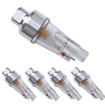 

5Pcs Mini Airbrush Air Tool Accessories for Compressor Trap Water Moisture Hose Art Spray Tool Kit Hobby