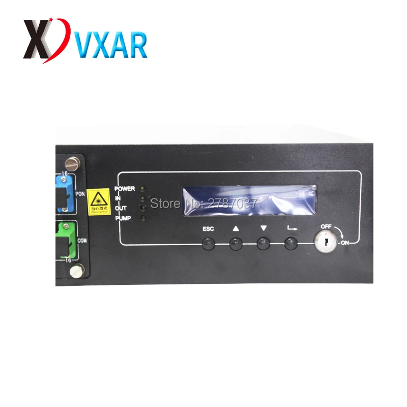 CATV highpower EDFA/EYDFA with WDM for FTTX pon