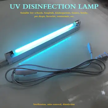 

Ltraviolet UV Lamp Quartz Germicidal Lamp UVC Ozone Sterilizer Light Ozone Ultraviolet Tube For Household KTV Bar Stage Use